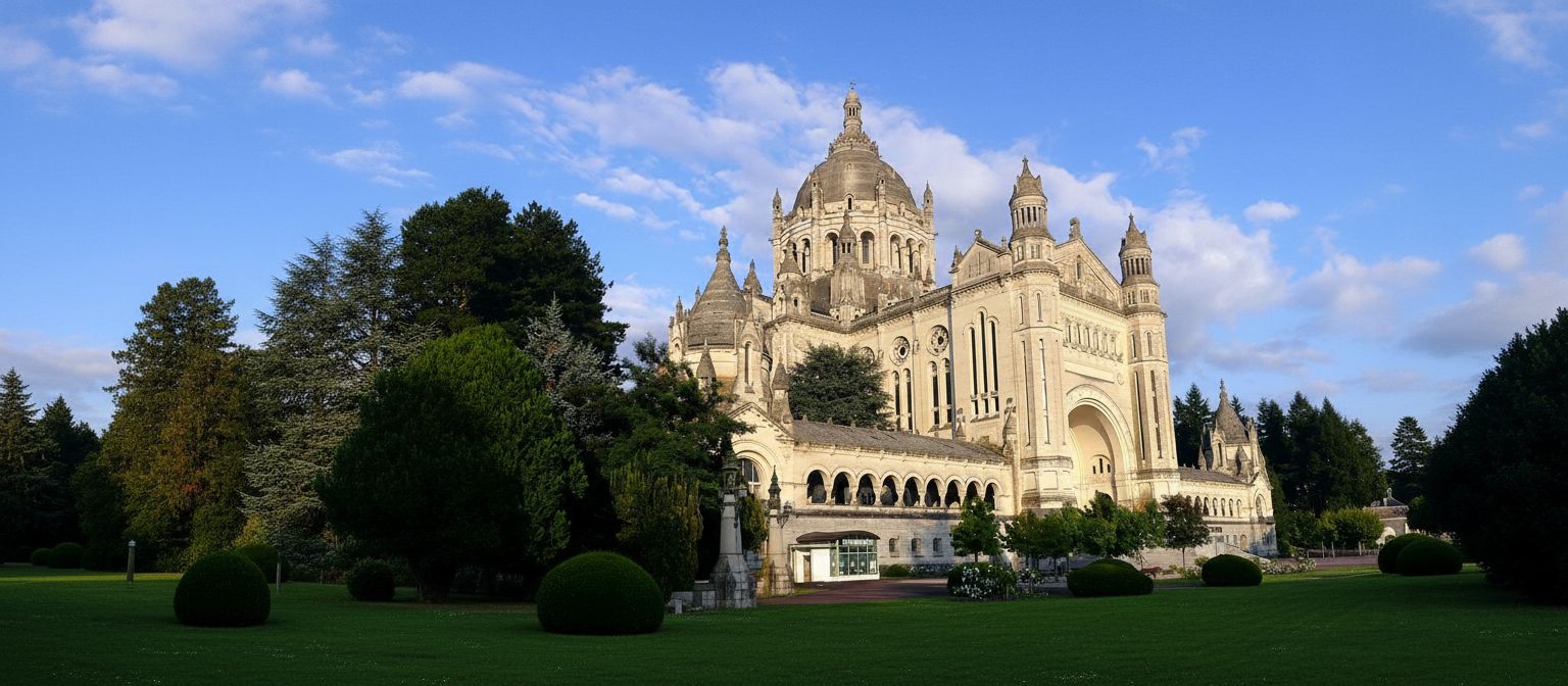 Basilique Sainte-Thérèse, fin d'après-midi
