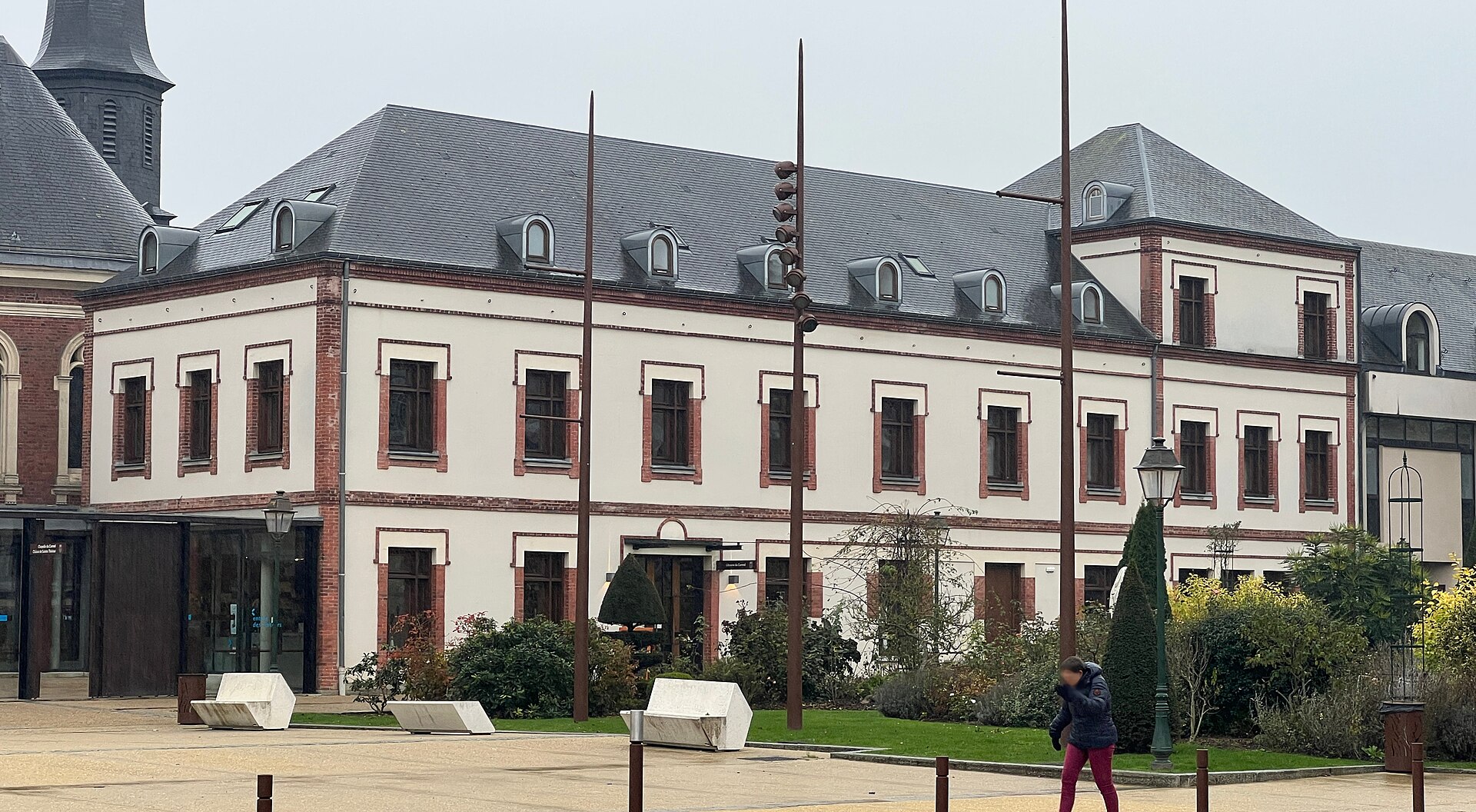 Les bâtiments du Carmel de Lisieux, rue du Carmel