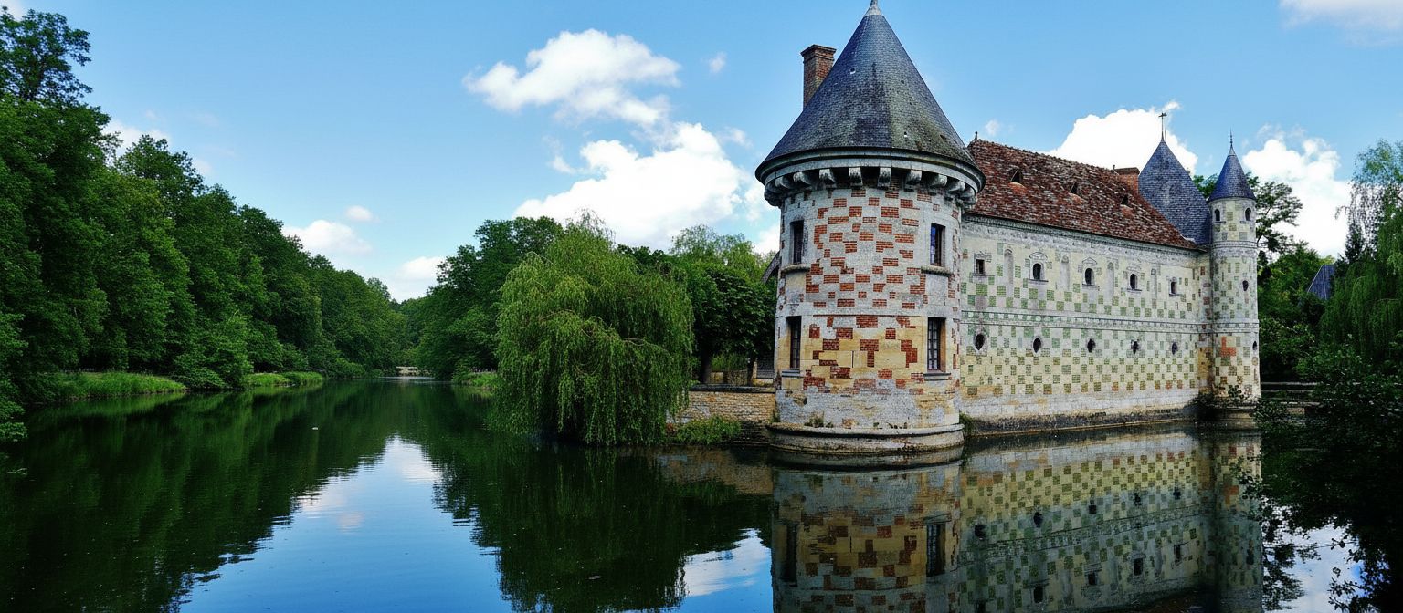 Château de Saint-Germain-de-Livet, à 8 km
